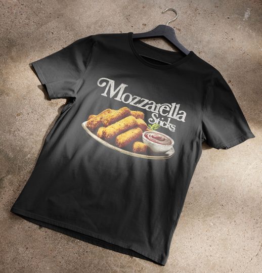 Discover Mozzarella Sticks 90's T-Shirt
