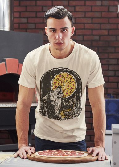 Discover Howling Wolf,Wolf Shirt,Wolf T Shirt,Wolf Tshirt,Funny Pizza