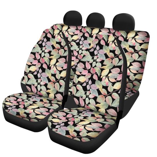 Discover Protect Your Car Seats in Style with Classic  Floral Car Seat Cover