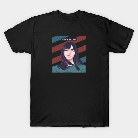 Discover Lisa Blackpink T-Shirt, Kpop T-Shirt