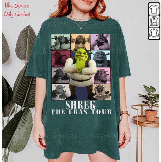 Discover Can't Today I'm Swamped Shirt, Shrek and Fiona Shirt, Shrek Meme Shirt