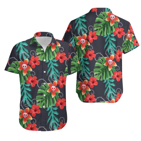 Discover Dracula Hotel Transylvania Tropical Hawaiian Shirt