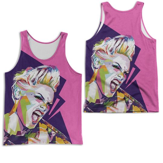 Discover Pink Singer Summer Carnival 2023 Tour 3D Tank Top