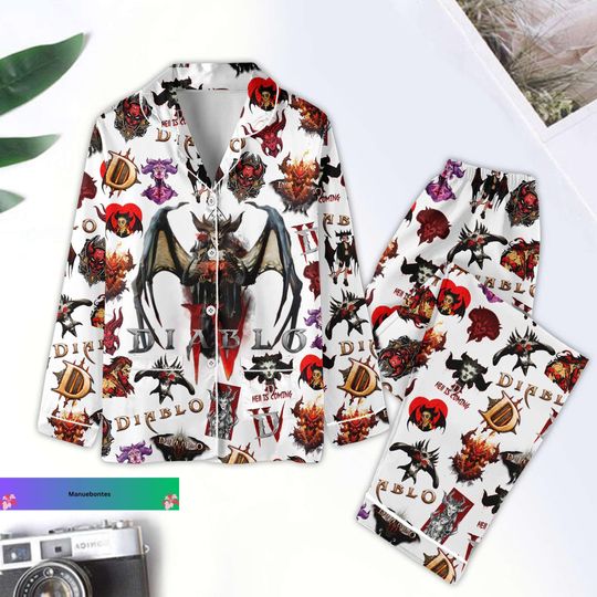Discover Diablo Family Pajama Set - Game Night Fun
