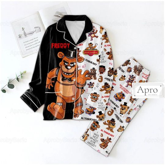 Discover Freddy Fazbear Family Pajama Set - Game Night Fun