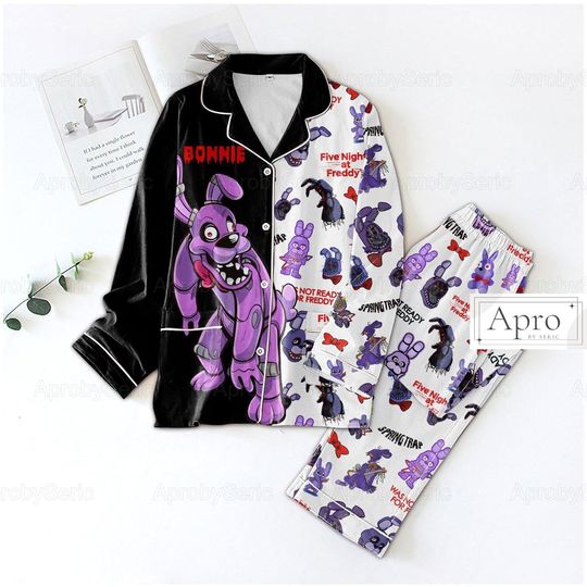 Discover Bonnie FNAF Family Pajama Set - Game Night Fun