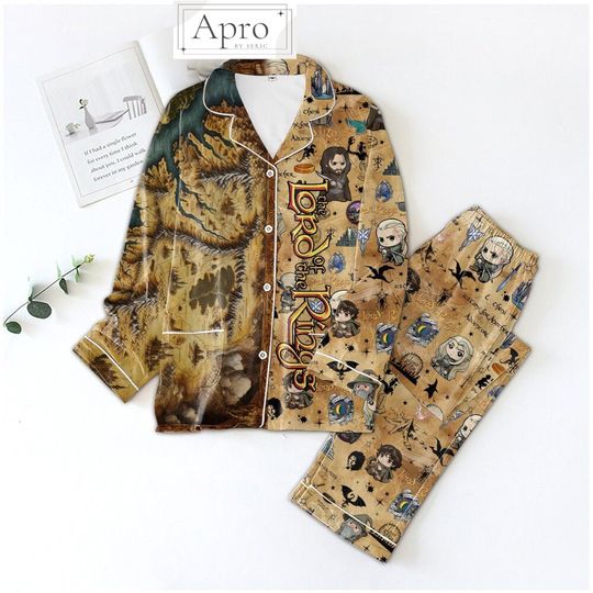Discover The Lord Of The Rings Family Pajamas Set