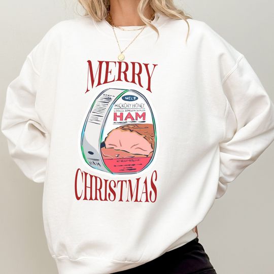 Discover Christmas With The Kranks Canned Ham Crewneck Sweatshirt Holiday