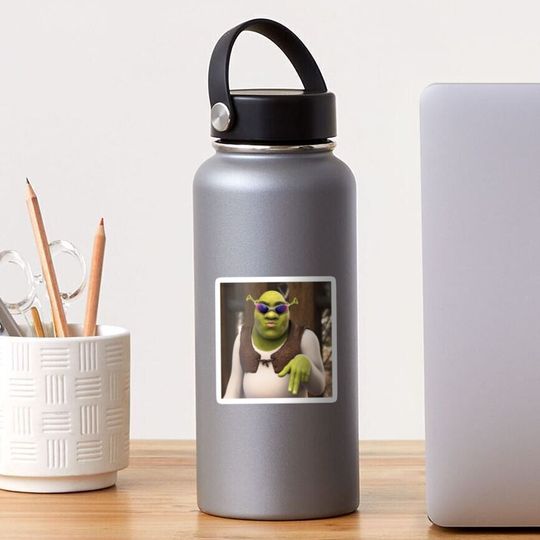 Discover Sassy Shrek Sticker