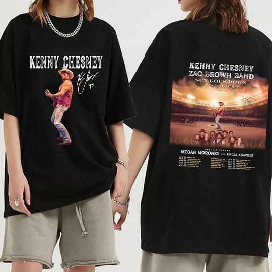 Discover K Ches Sun Goes Down 2024 Tour Double Sided Shirt