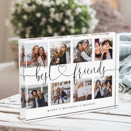 Discover Custom Best Friends Block Photo