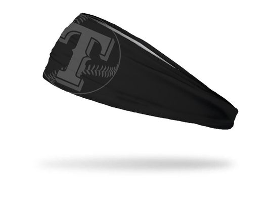Discover Texas Baseball Team Midnight Black Workout Athletic Headband