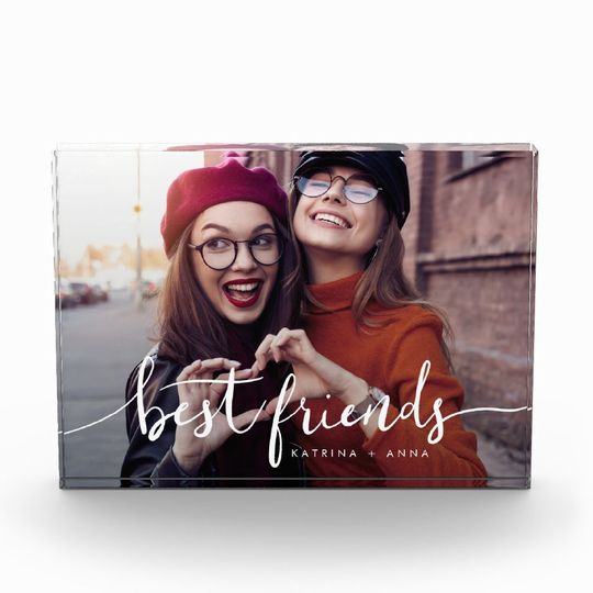 Discover Custom Best Friends Photo Block