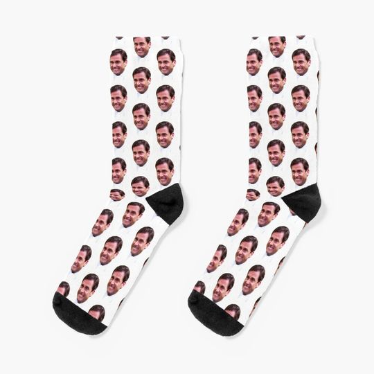 Discover Stressed Michael  Socks