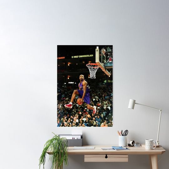 Discover Vince Carter Jump Dunk Poster