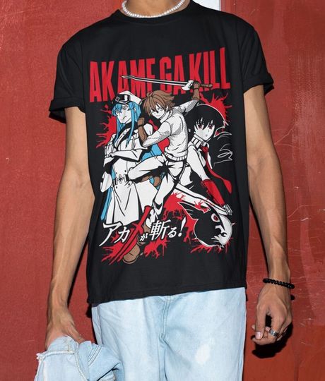 Discover Unisex Akame Ga Kill Esdeath Anime T-Shirt