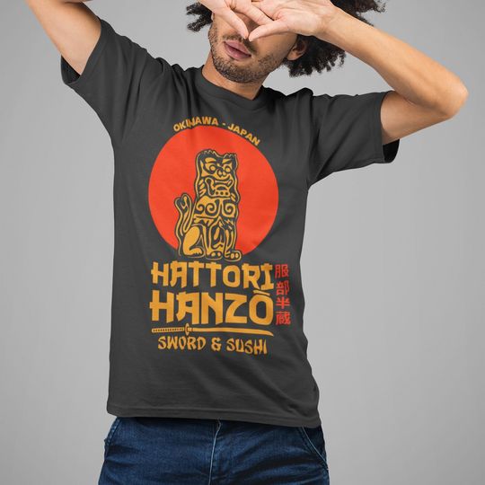 Discover Cult Movie Kill Bill Hattori Hanzo - Unisex Fashion Tee