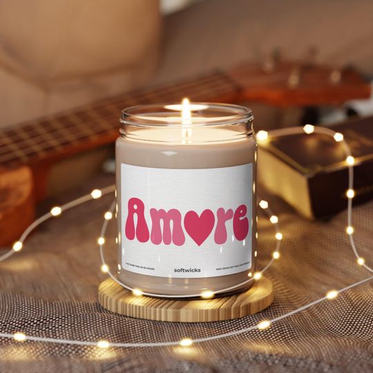 Discover Amore Scented Candle, Valentines Day Gift for Boyfriend,  Funny Candle Gift