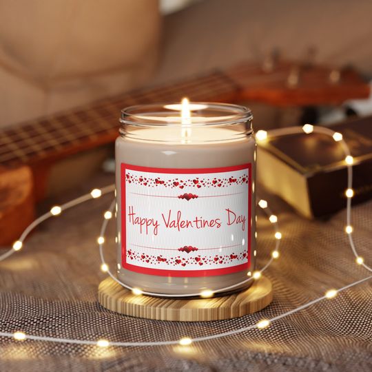 Discover Scented Candle-Happy Valentine's Day