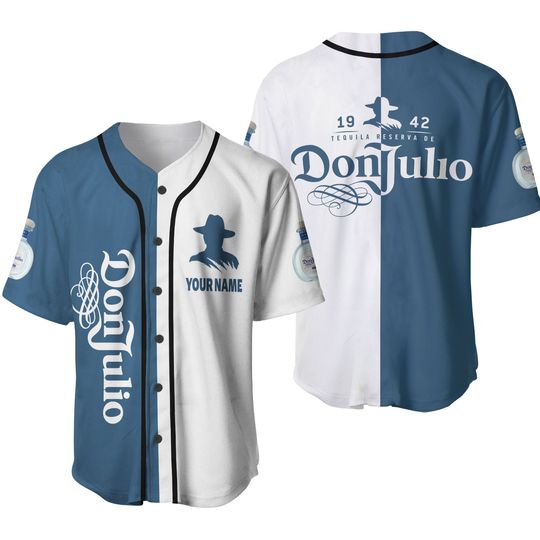 Discover Custom Name Don Julio Tequila Baseball Jersey