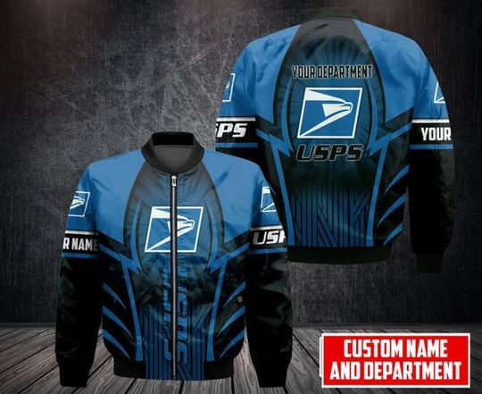 Discover Personalized Postal Service Bomber Jacket