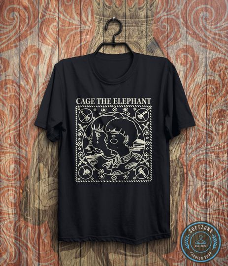 Discover Cage The Elephant Band Tour Vintage T-Shirt, Cage The Elephant Shirt