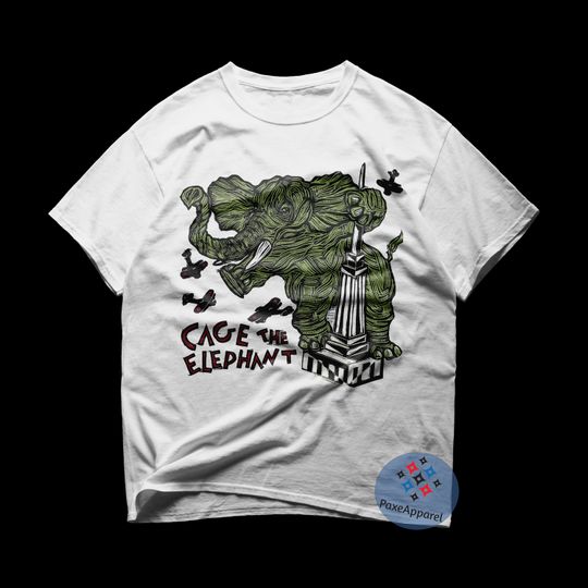 Discover Cage The Elephant T-Shirt, Rock Music Shirt