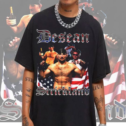 Discover Desean Strickland T-Shirt, Sean Strickland Shirt, American Mixed Martial Artist t-shirt