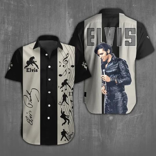 Discover Elvis Presley Hawaiian Shirt, King Of Rock And Roll Hawaiian