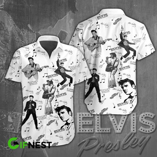 Discover Elvis Presley Hawaiian Shirt, King Of Rock And Roll Hawaiian