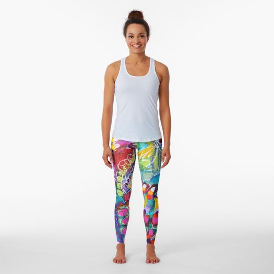 Discover Chimere serie in the garden Leggings