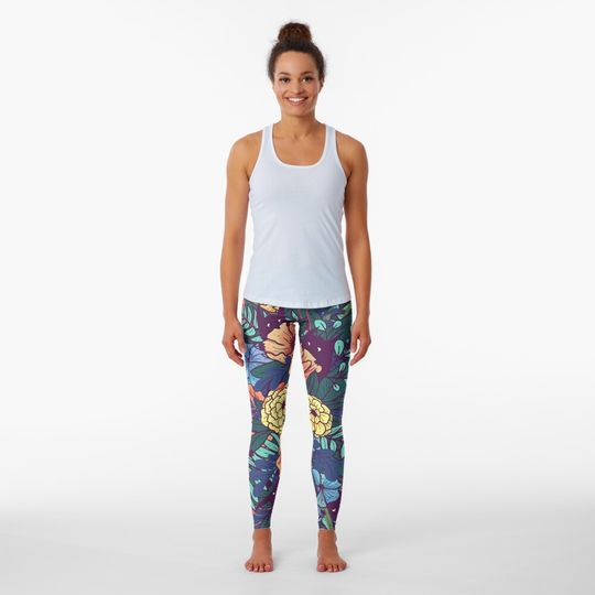 Discover Wild Flowers Leggings