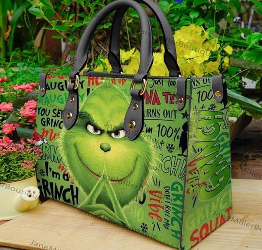 Discover funny character Leather Handbag, funny character Gift Handbag