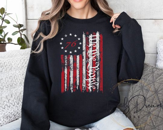 Discover We The People Constitution Sweatshirt, Patriotic Sweatshirt