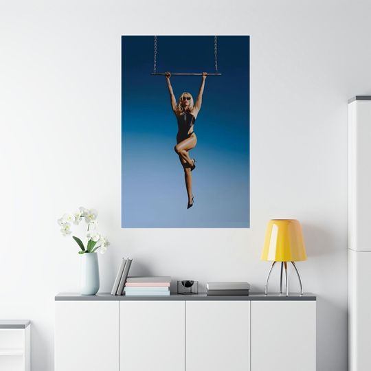 Discover Miley Cyrus Flowers Premium Matte Vertical Poster