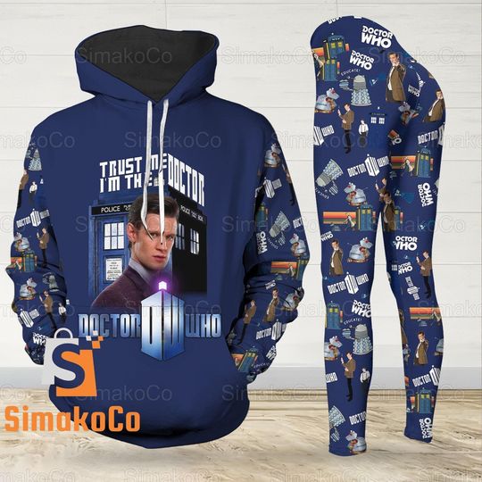 Discover Doctor Who Themed Hoodie and Leggings for Women