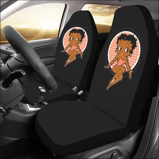 Discover Betty Boop Afro American Car Seat Cover Gifts Idea For Lovers (set of 2)
