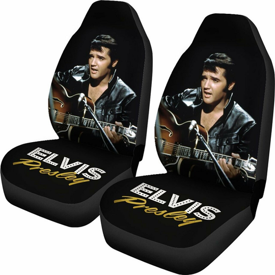 Discover Elvis Presley Gift Idea For Fans and Lovers ver3 Car Seat Covers (set of 2)