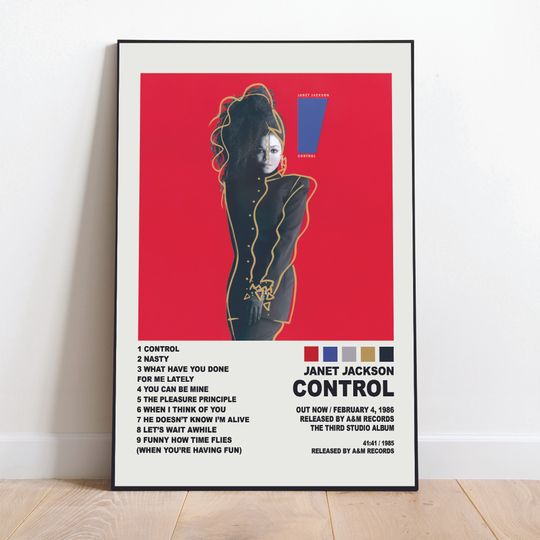 Discover Janet Jackson Posters / Control Poster