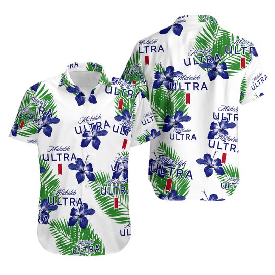 Discover Michelob Ultra Beer Summer Hawaiian Shirt