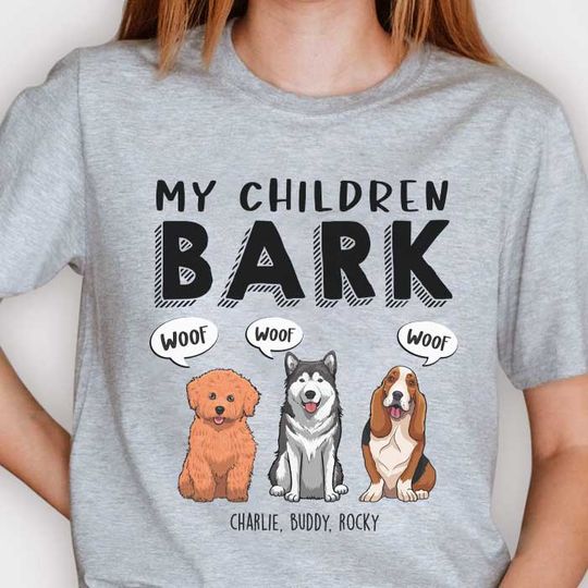 Discover My Children Bark, Dog Mom - Mother's Day Gifts, Gift For Dog Mom,