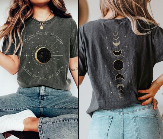 Discover Total Solar Eclipse Shirt, Path of Totality Shirt, Countdown to Totality