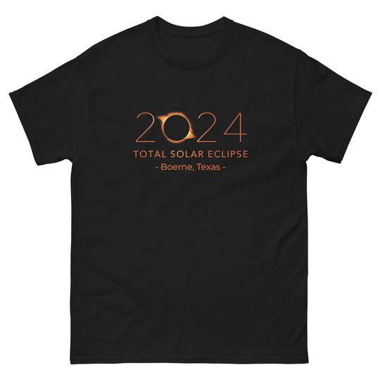 Discover Boerne, Texas Eclipse Shirt - 2024 Total Solar Eclipse Shirt