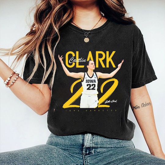 Discover Caitlin Clark #22 Basketball Player Shirt, From The Logo 22 Caitlin Clark T-Shirt