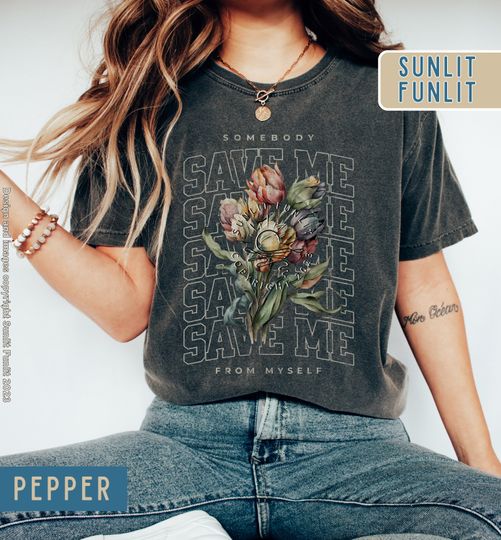 Discover Somebody Save Me From Myself Jelly Roll Tshirt,  Western Graphic