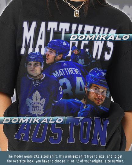Discover Auston Matthews Shirt Gift For Man and Woman Vintage T-Shirt