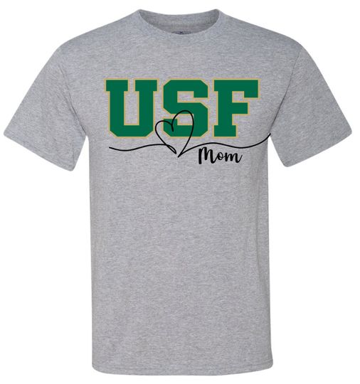 Discover USF Mom or Grandma with love Design T-shirt