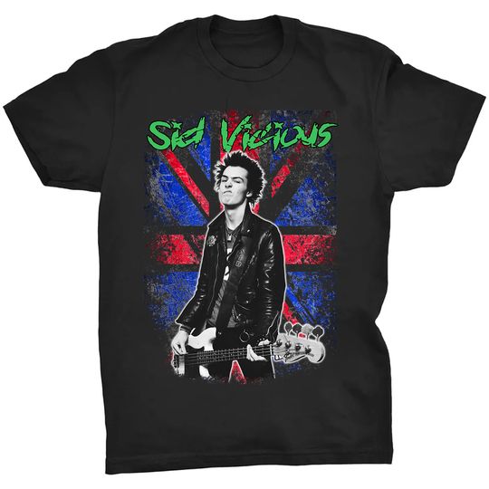 Discover SID VICIOUS - Cool / Rock / Punk / Punk Rock Shirt