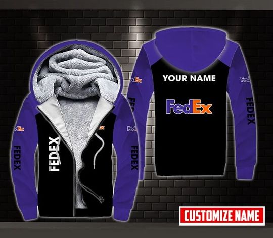 Discover Personalized FedEx Fleece Hoodie, FedEx Ground 3D Hoodie