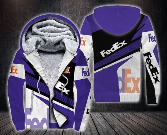 Discover FedEx Fleece Hoodie, FedEx Ground 3D Hoodie